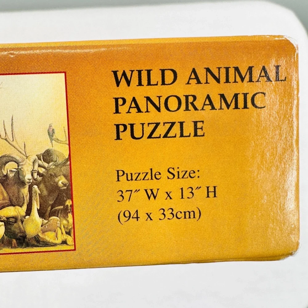 NIB, Animal Panoramic 1000 Puzzle, Image by Haruo‎ Takino